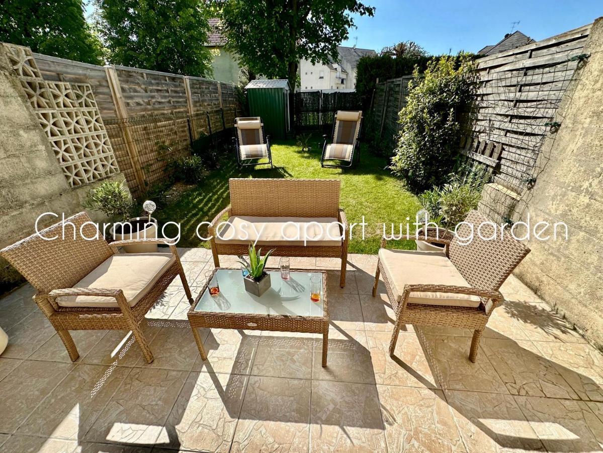 Charming Cosy Apart With Garden Free Parking Claye-Souilly Exteriör bild